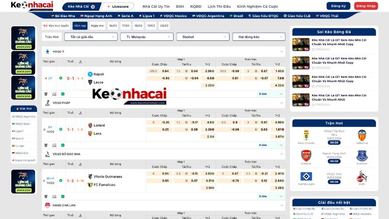 Keonhacaitop1 – Nơi cung cấp thông tin Liga MX chính xác