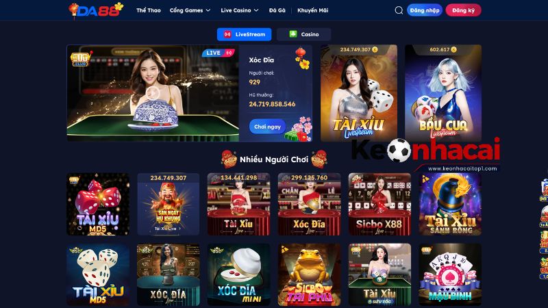 Những ưu điểm nổi bật khi chơi tại DA88 Những ưu điểm nổi bật khi chơi tại DA88
